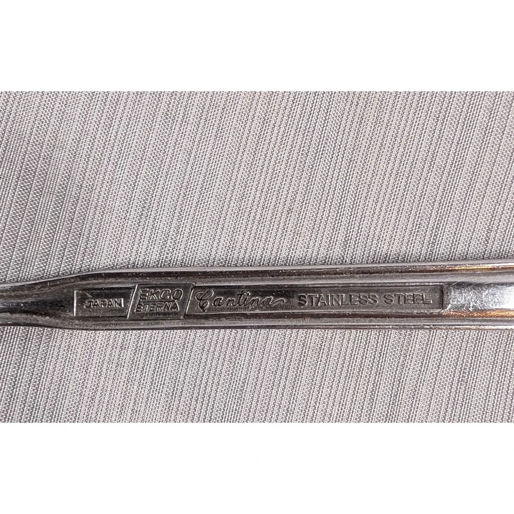 MCM Ekco Eterna CANTINA Stainless 18/8 Flatware 3 Piece Set Made in Japan